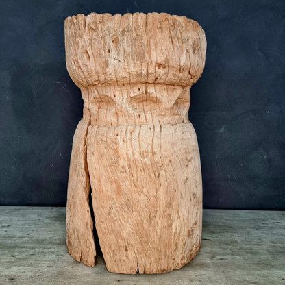 MAKONDE GRAIN MORTAR/SIDE-TABLE (TANZANIA) SP NAT