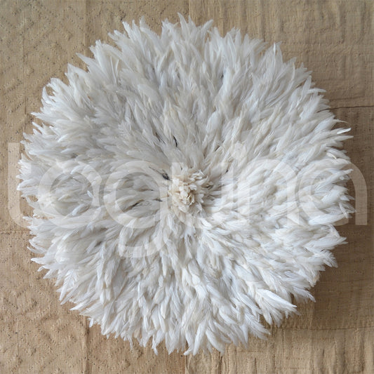 JUJU HEADDRESS (CAMEROON) 80D WHITE