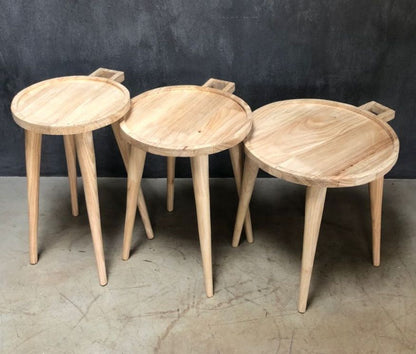 COFFEE SIDE-TABLE (SOUTH AFRICA) 42D 55H DRK
