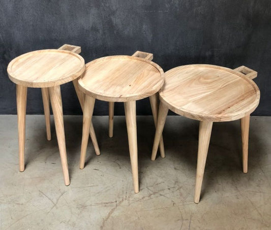 COFFEE SIDE-TABLE (SOUTH AFRICA) 42D 55H DRK
