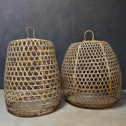 BAMBOO LAMPSHADE (INDONESIA) BELL 68L 68W 65H NAT