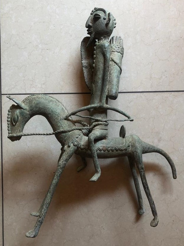 SAO HORSE & RIDER (CAMEROON) 55H