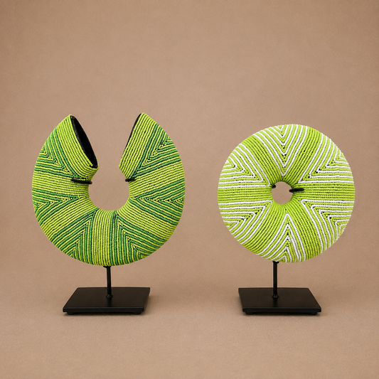 TIKAR BANGLE (CAMEROON) GRN LT