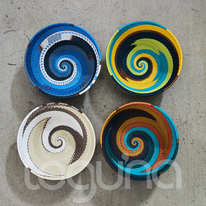TELEPHONE WIRE BASKET (SOUTH AFRICA) BOWL 17D