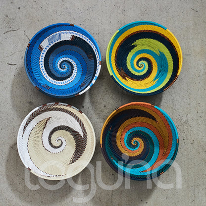 TELEPHONE WIRE BASKET (SOUTH AFRICA) BOWL 17D