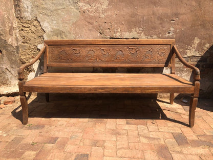 BALINESE BENCH (INDONESIA) TEAK OLD
