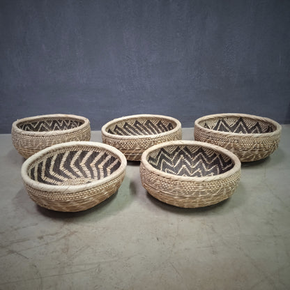 TONGA BASKET DBL WEAVE (ZAMBIA) BOWL 15-25D 9H