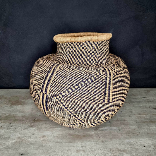 BOLGA BASKET (GHANA) FLOWER POT 40H 45D