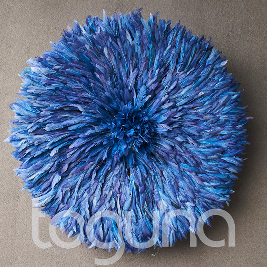 JUJU HEADDRESS (CAMEROON) 80D BLUE
