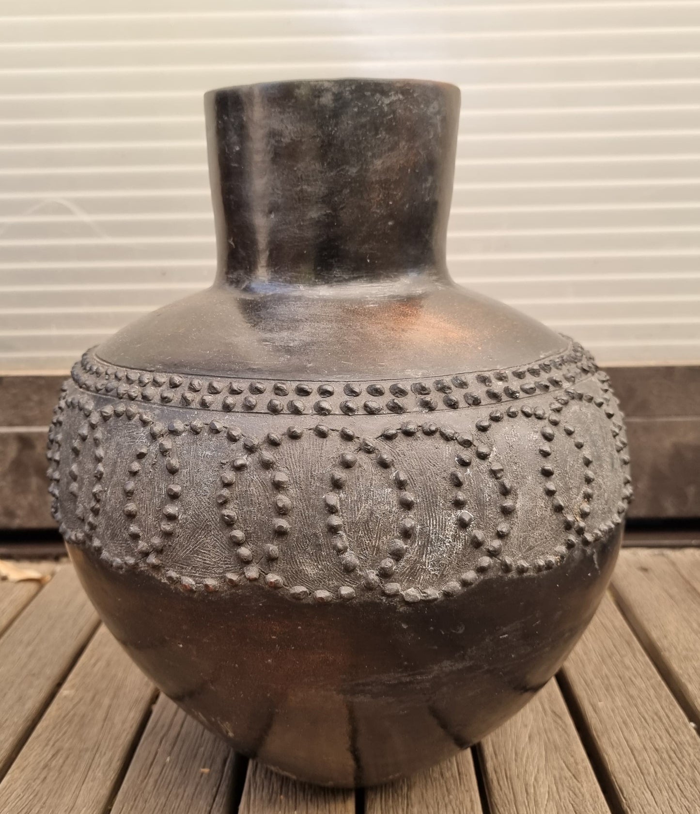 ZULU UKHAMBA POT (SOUTH AFRICA) H38 D30