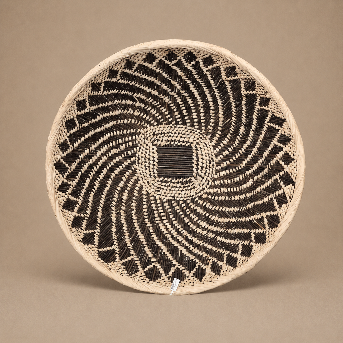 TONGA BASKET DBL WEAVE (ZAMBIA) PLATTER 70D