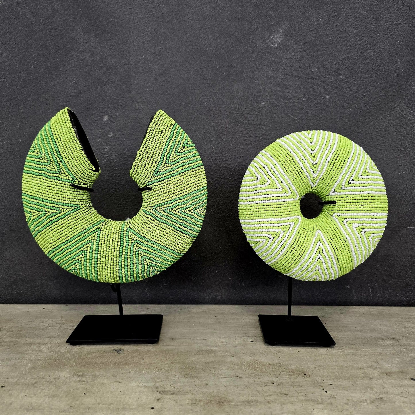 TIKAR BANGLE (CAMEROON) GRN LT