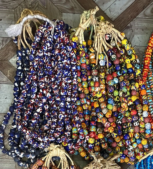 TRADE BEAD (GHANA) RND SP