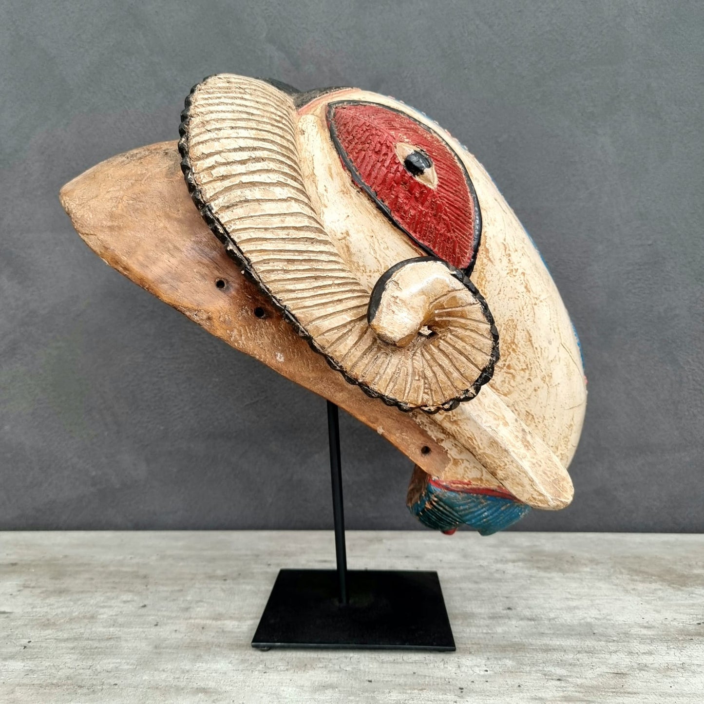 GURO BILLY GOAT MASK (IVORY COAST) MED