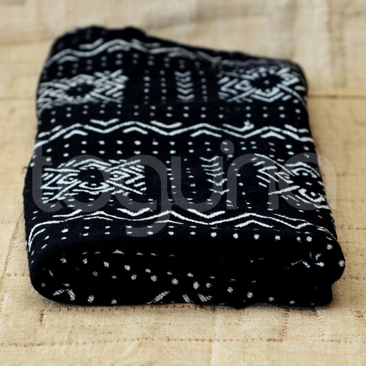 BOGOLON MUD CLOTH (MALI) LRG 224L 165W BLACK