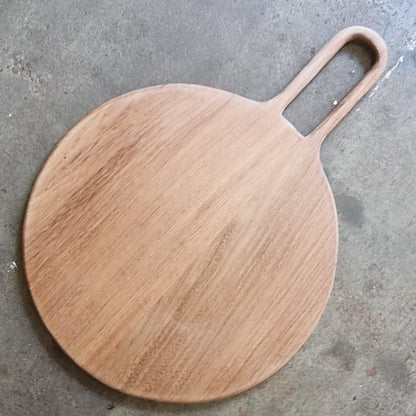 PLATTER WITH HANDLE (SOUTH AFRICA) 54L 35D NAT