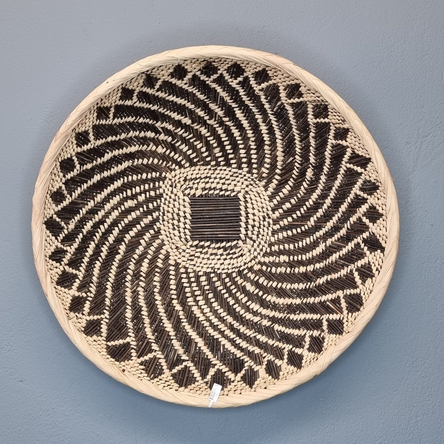 TONGA BASKET DBL WEAVE (ZAMBIA) PLATTER 70D