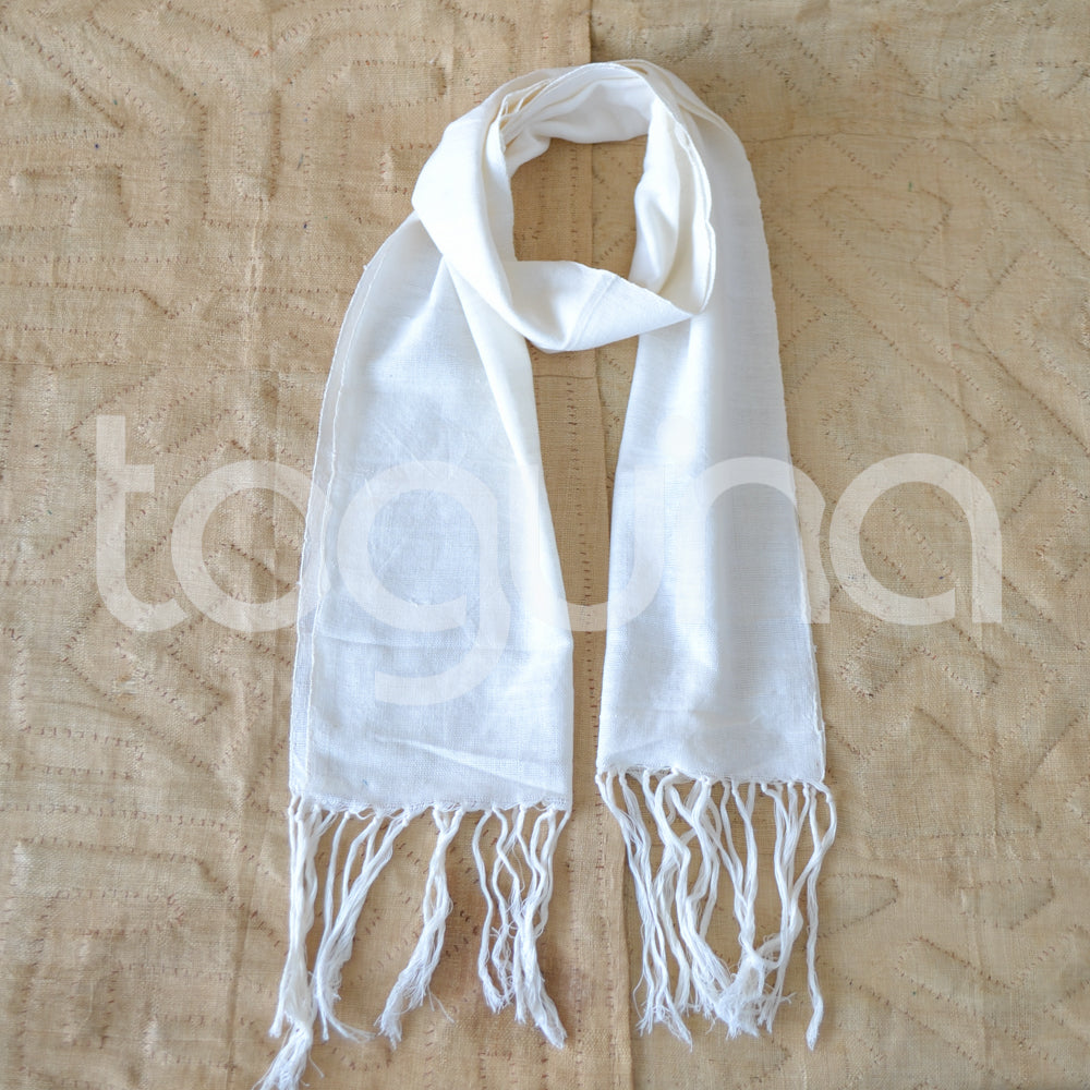BOGOLON MUD CLOTH (MALI) SCARF NATURAL