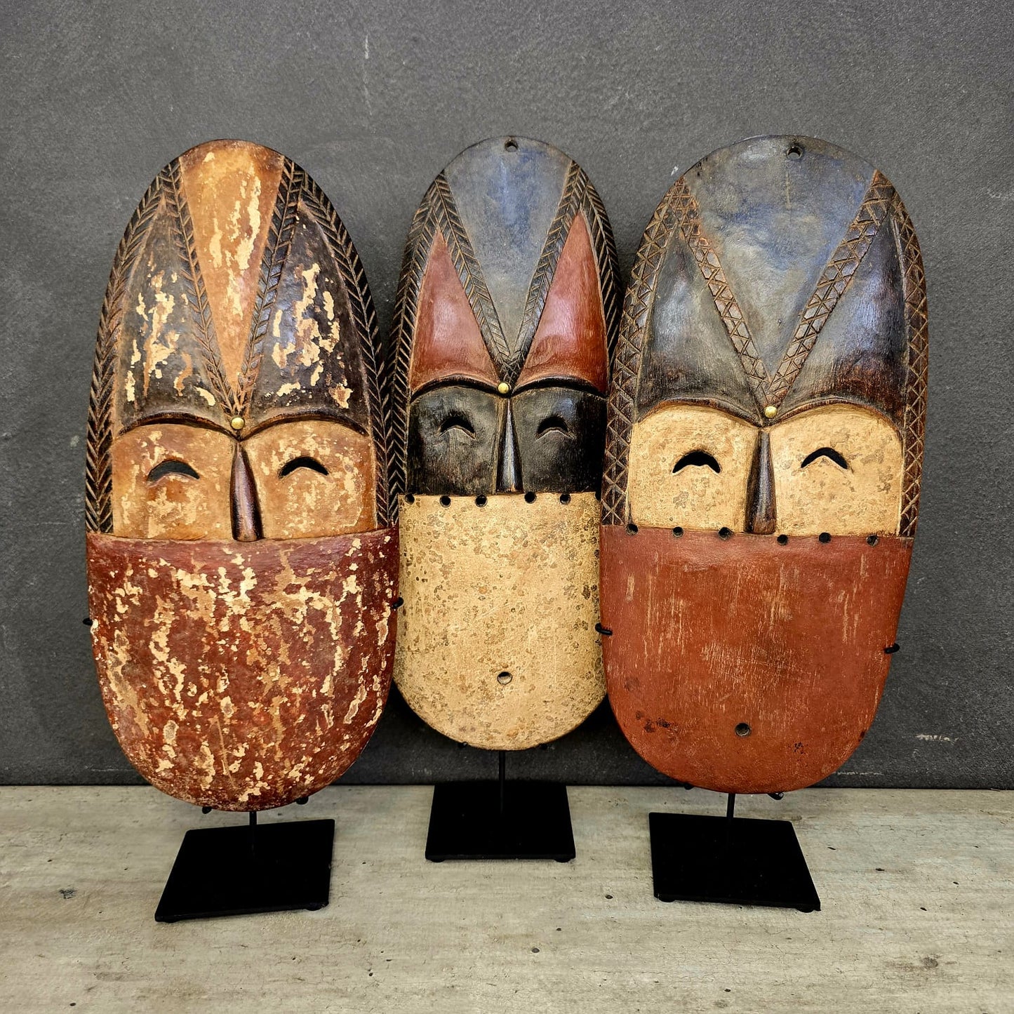 VUVI MASK (CAMEROON/GABON) 35H