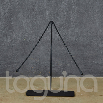 BASKET STAND BLK LRG W H