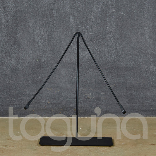 BASKET STAND BLK LRG W H