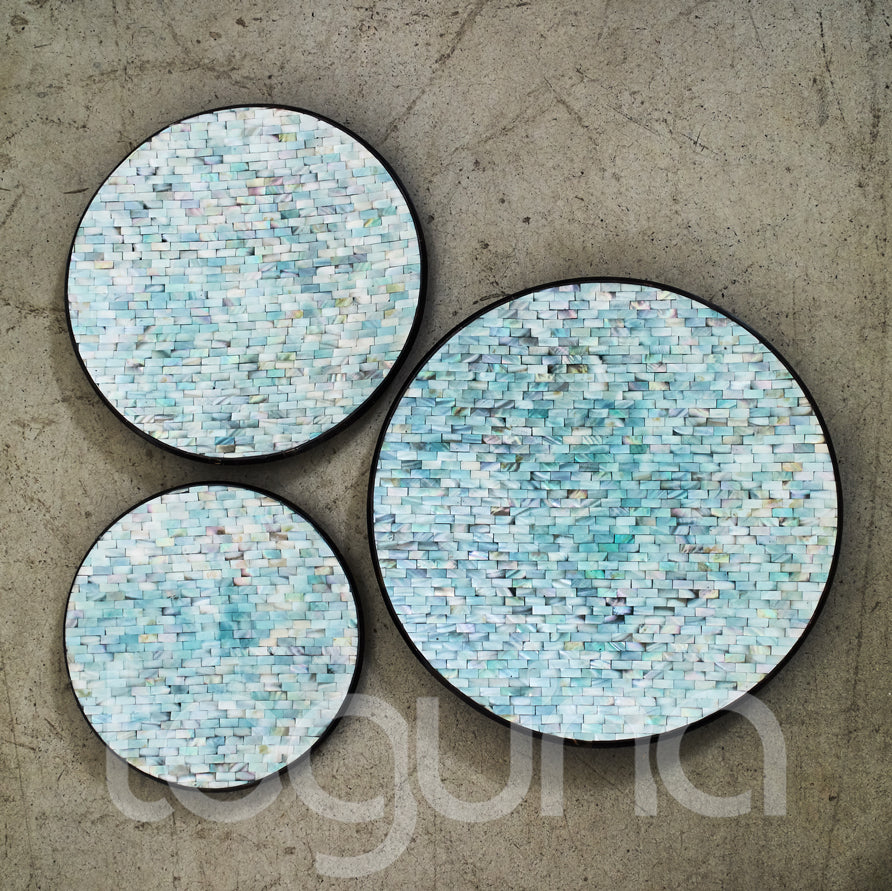 BOWL TRAY COPANG+MUSSEL SHELL 24D