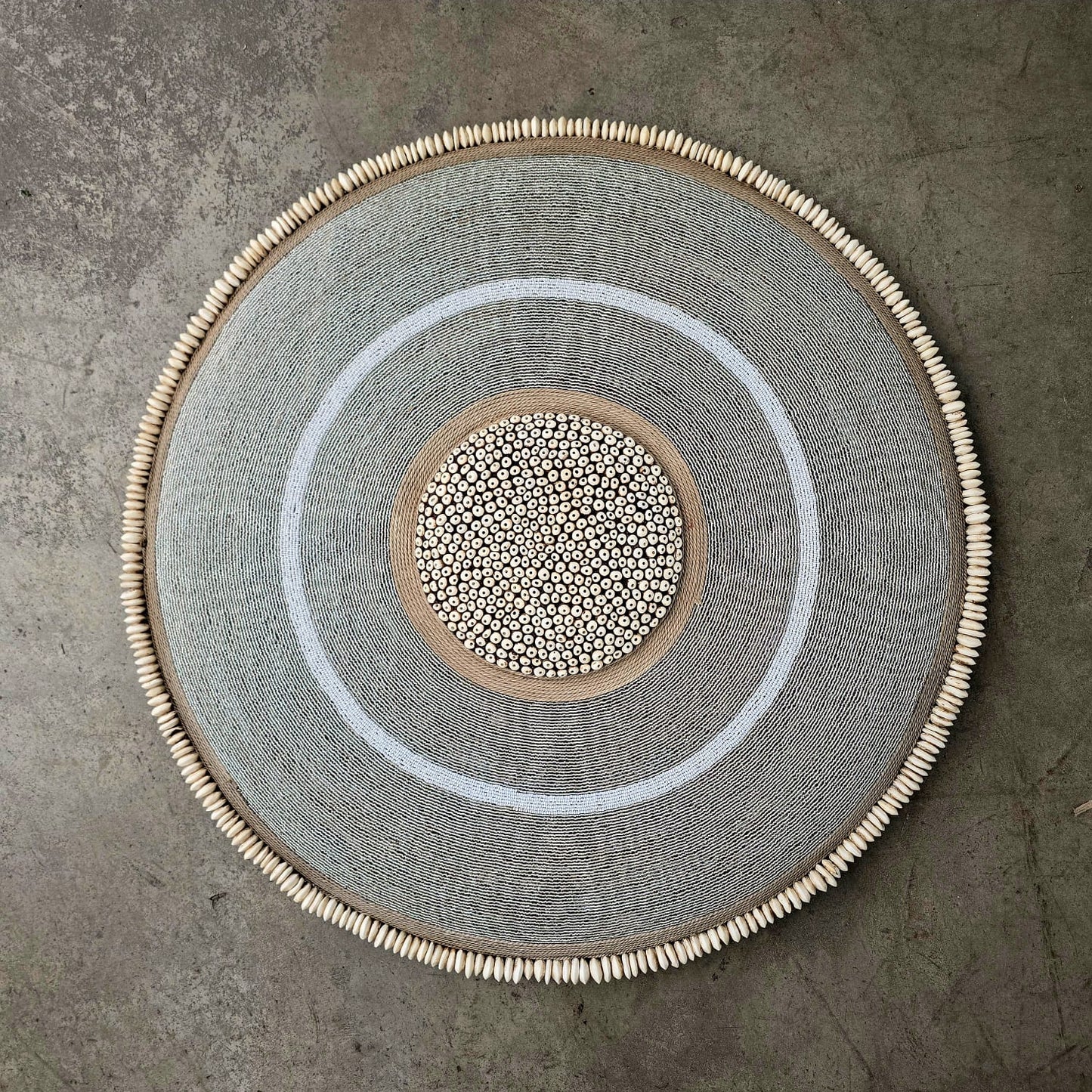 DECORATIVE SHIELD (CAMEROON) 75D BEADED SP