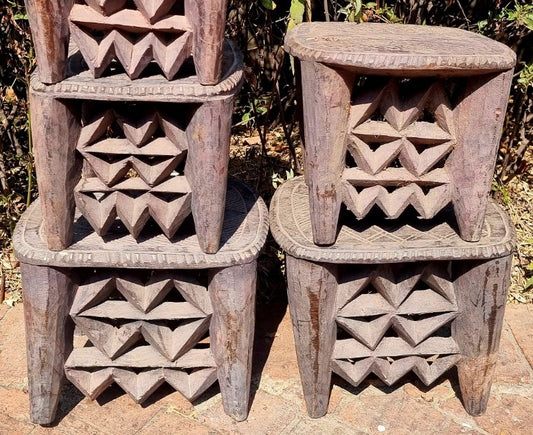 NUPE STOOL (NIGERIA) XS 30L 30W 25H NAT