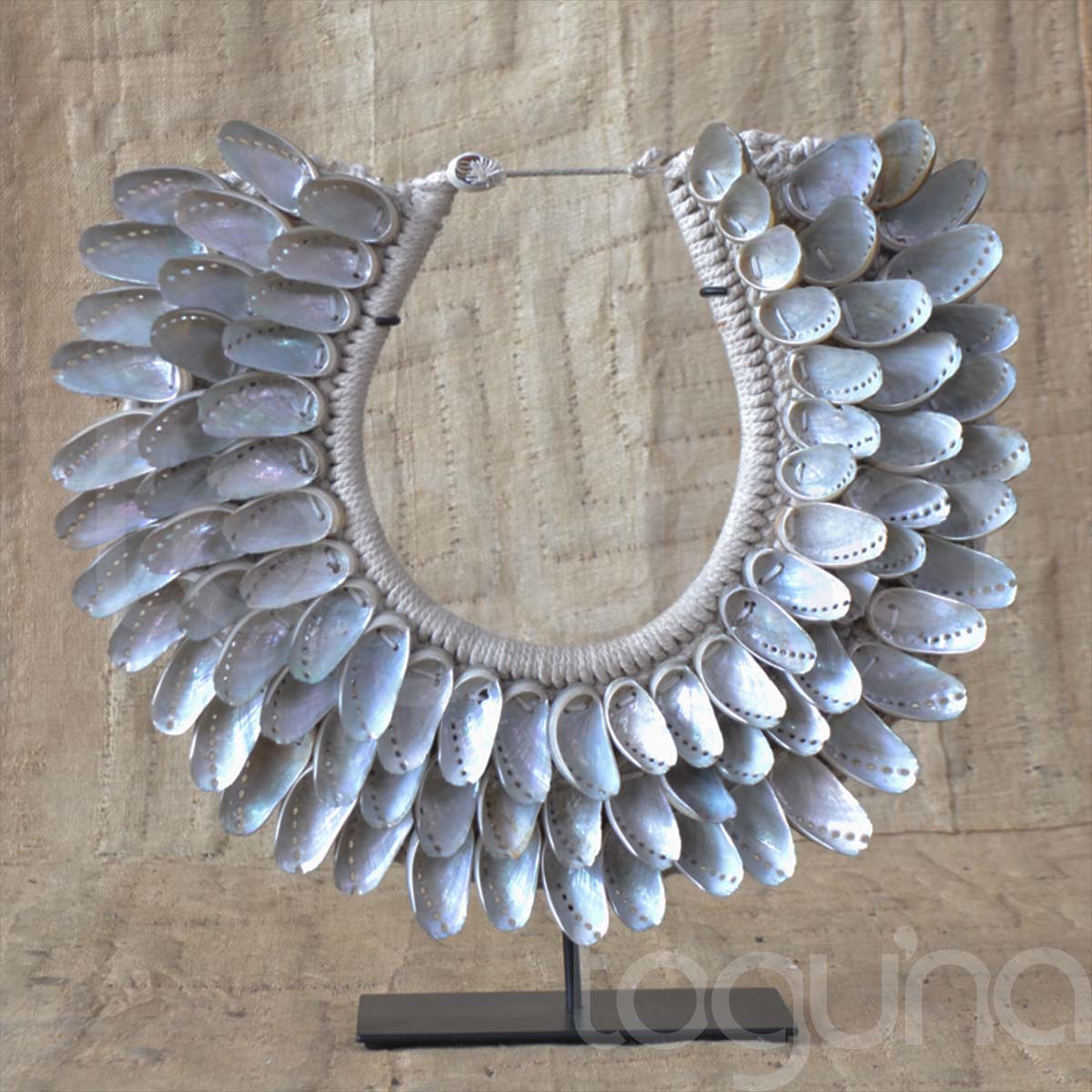 EGG SHELL COLLAR (INDONESIA) SML 28W 36H